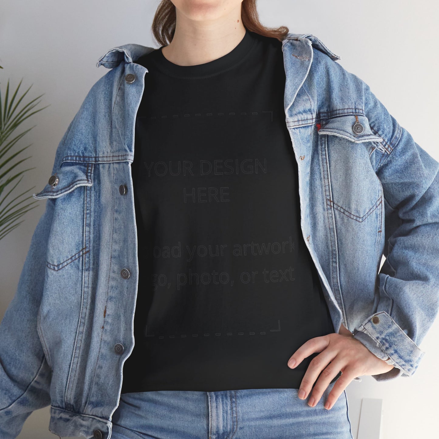 Customizable T‑Shirt — Upload Your Artwork, Logo or Text