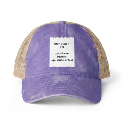 Women's Washed Mesh-Back Cap