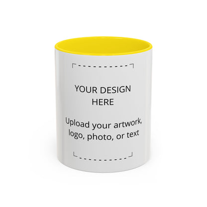 Accent Coffee Mug — Customizable Two-Tone 11/15oz Ceramic Mug