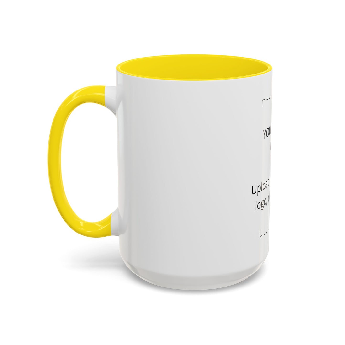 Accent Coffee Mug — Customizable Two-Tone 11/15oz Ceramic Mug