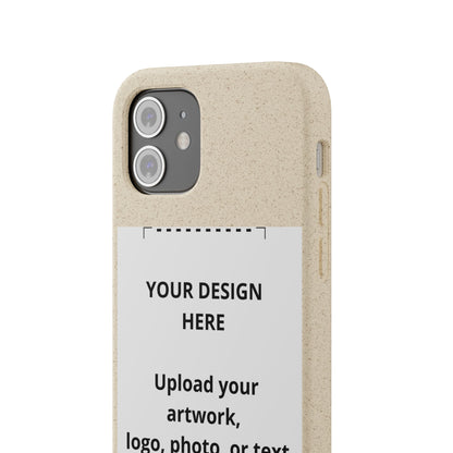 Biodegradable Custom Phone Case — Eco-Friendly Personalized iPhone Cover