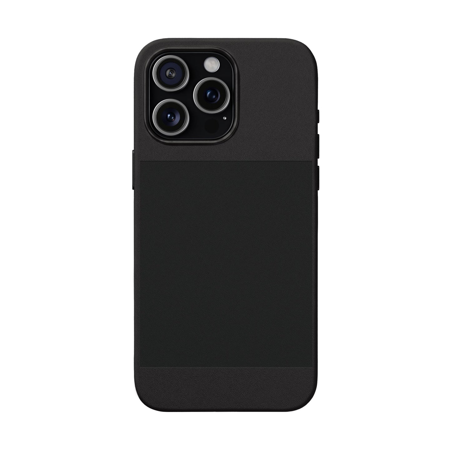 Engravable PU Leather Phone Case — Custom Minimalist Protective Cover