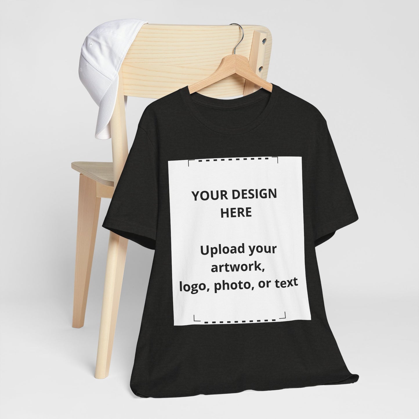 Custom Graphic T‑Shirt — Personalized Upload Tee (Add Your Design, Logo, Photo or Text)