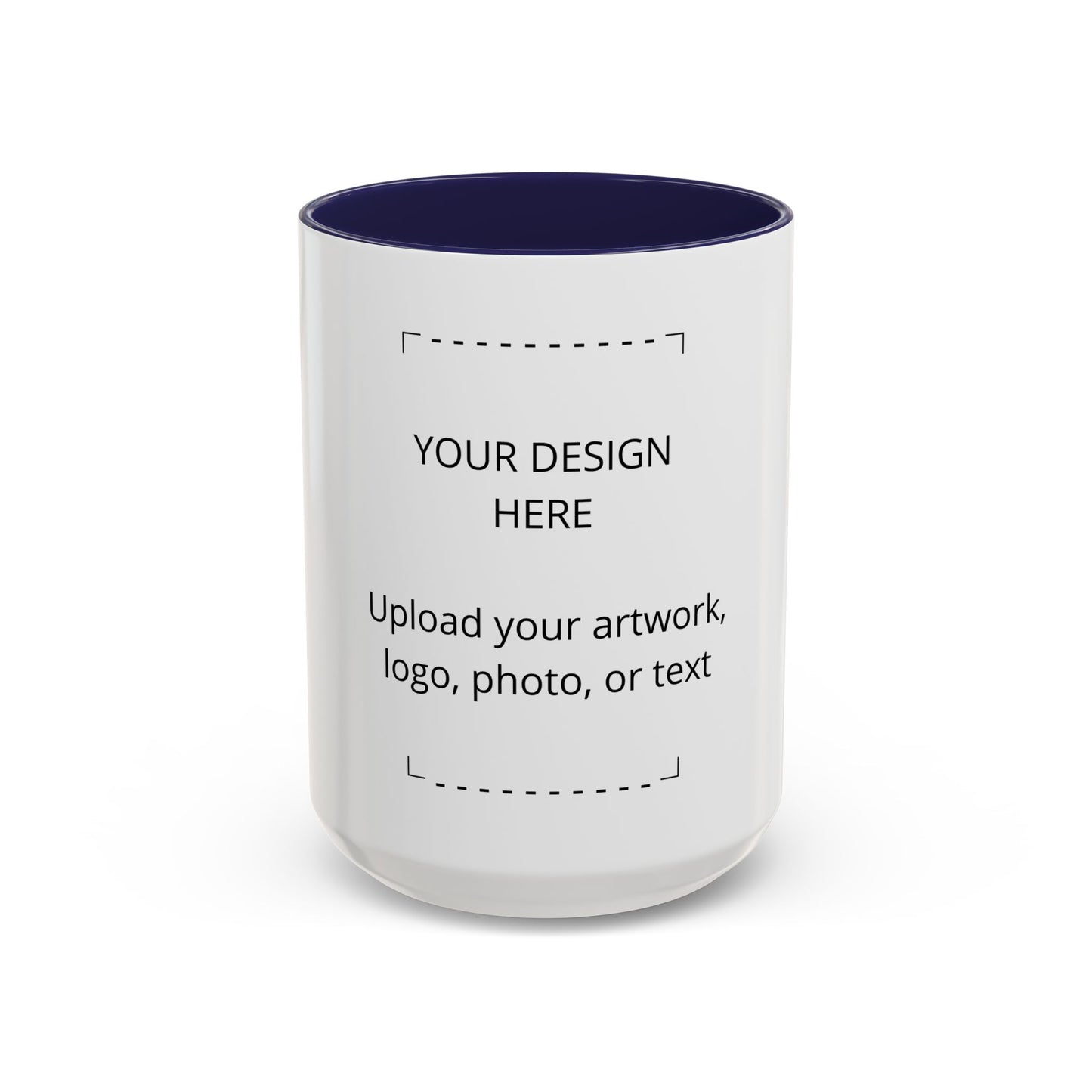 Accent Coffee Mug — Customizable Two-Tone 11/15oz Ceramic Mug