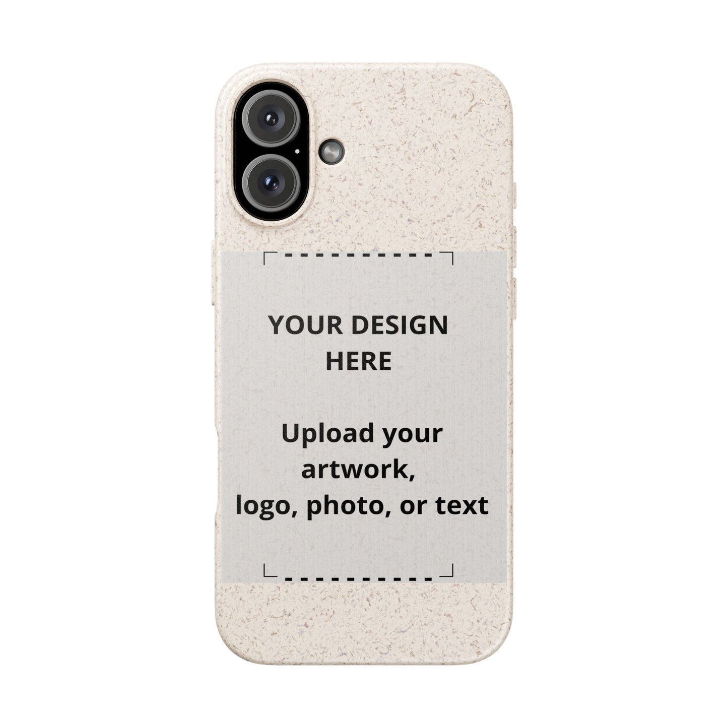 Biodegradable Custom Phone Case — Eco-Friendly Personalized iPhone Cover
