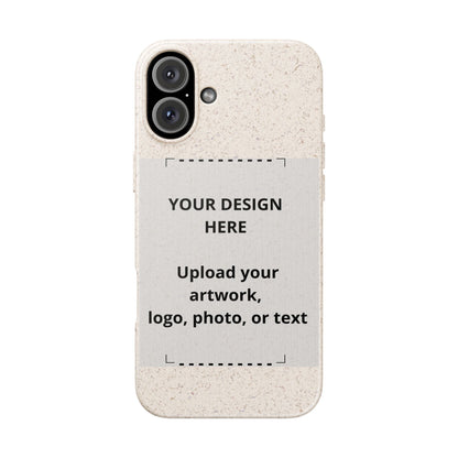 Biodegradable Custom Phone Case — Eco-Friendly Personalized iPhone Cover