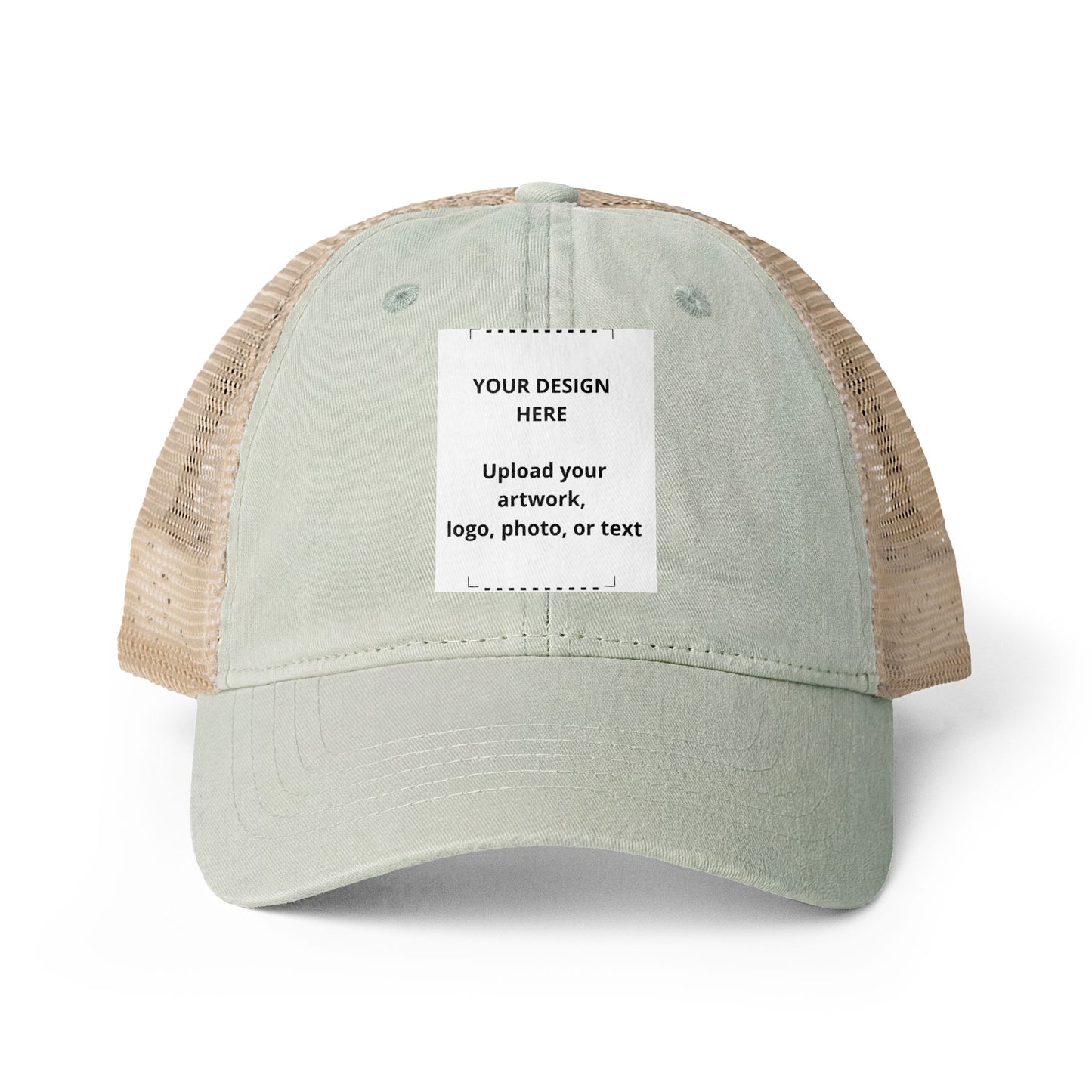 Women's Washed Mesh-Back Cap