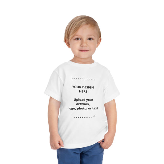 Custom Toddler Tee — Personalized Kids Short Sleeve Shirt