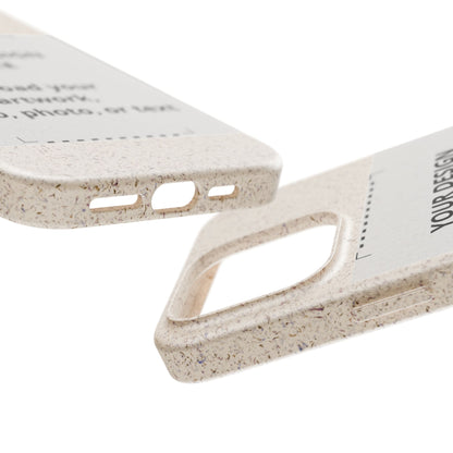 Biodegradable Custom Phone Case — Eco-Friendly Personalized iPhone Cover