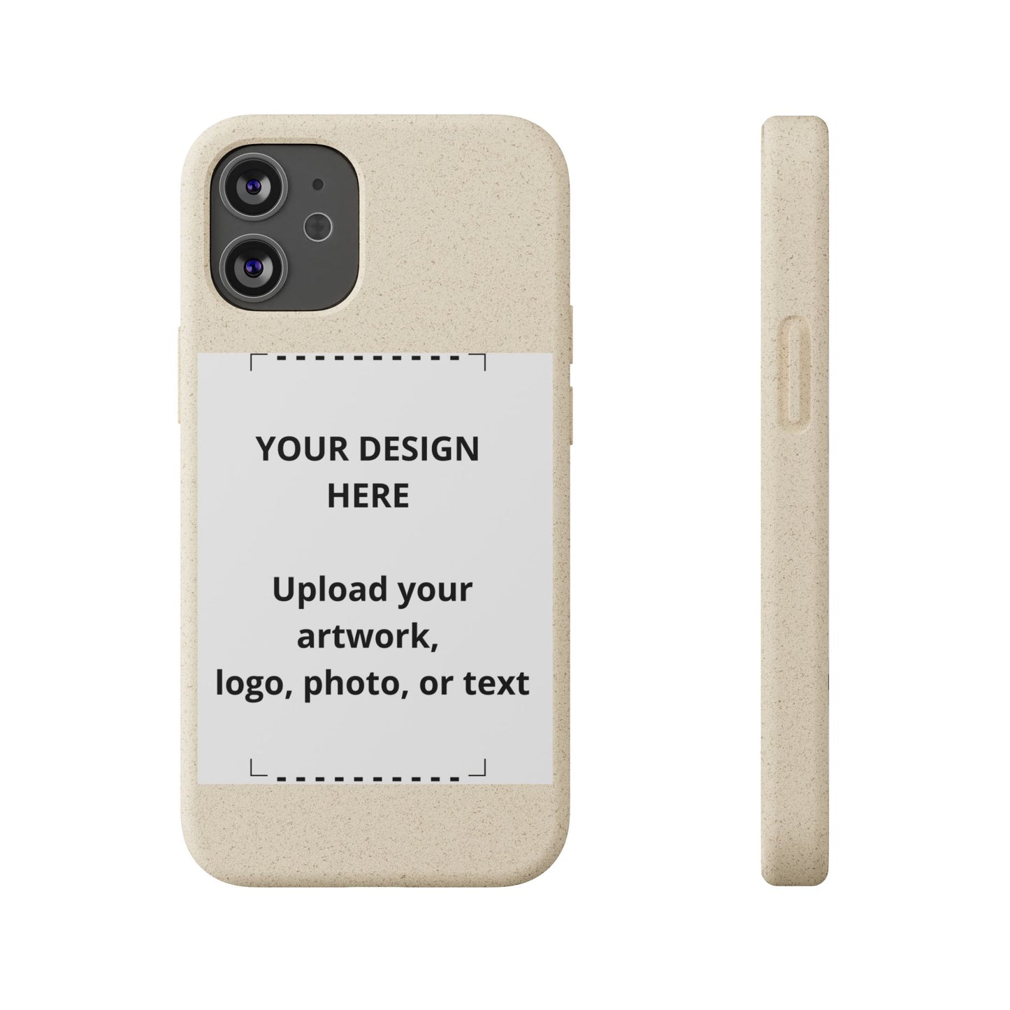 Biodegradable Custom Phone Case — Eco-Friendly Personalized iPhone Cover