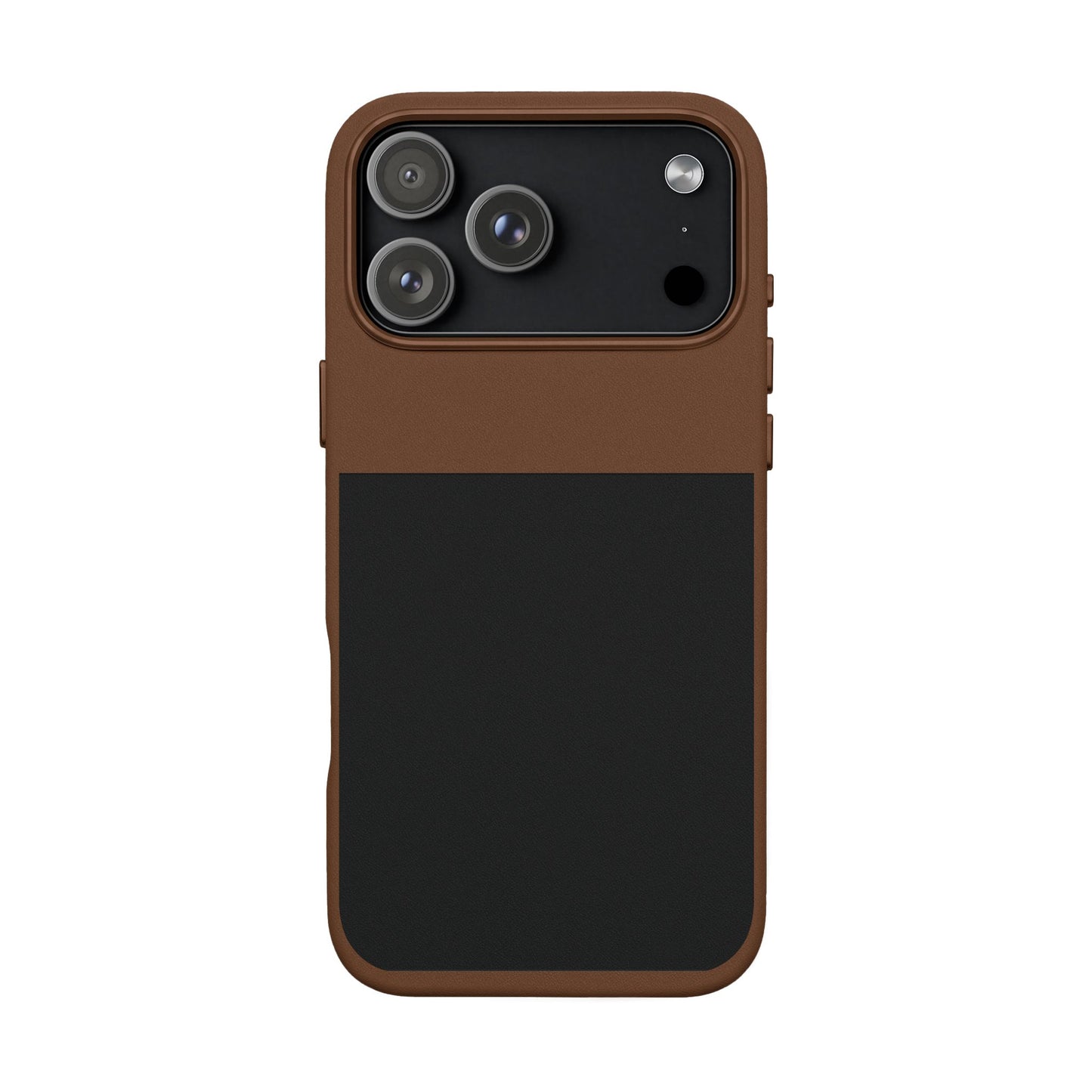 Engravable PU Leather Phone Case — Custom Minimalist Protective Cover