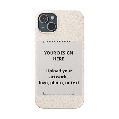 Biodegradable Custom Phone Case — Eco-Friendly Personalized iPhone Cover