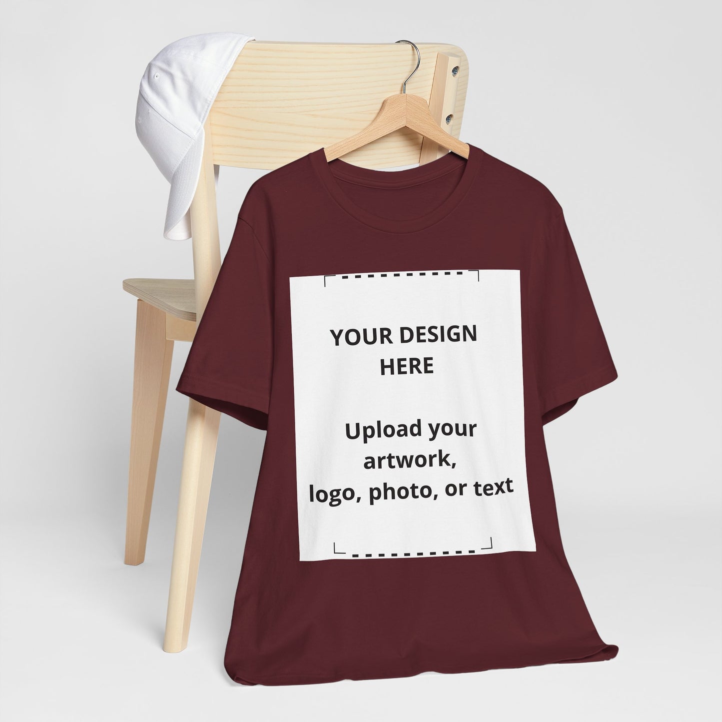 Custom Graphic T‑Shirt — Personalized Upload Tee (Add Your Design, Logo, Photo or Text)