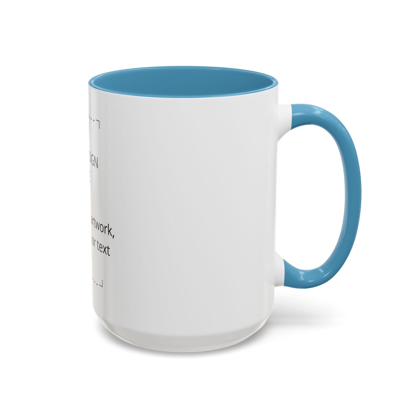 Accent Coffee Mug — Customizable Two-Tone 11/15oz Ceramic Mug