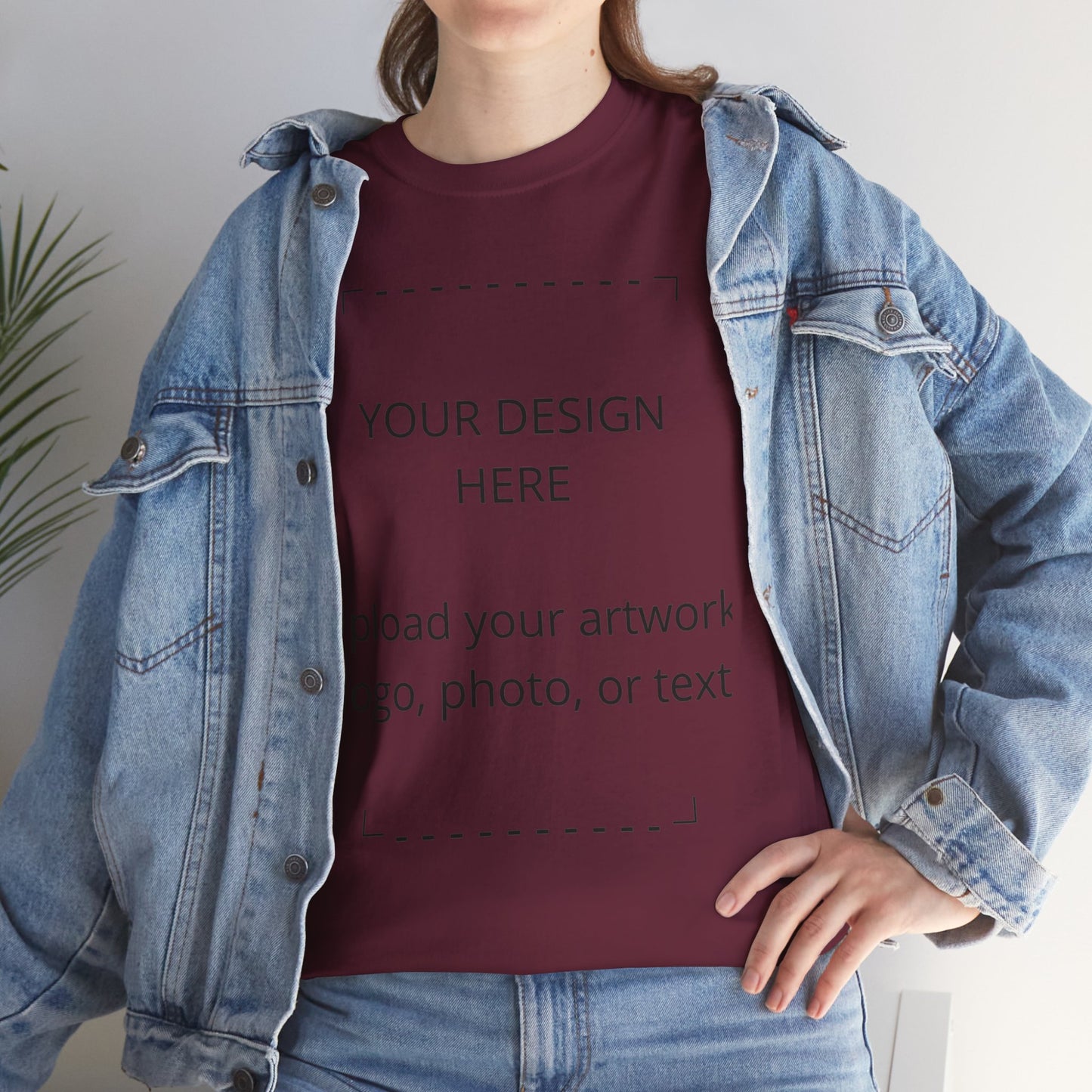 Customizable T‑Shirt — Upload Your Artwork, Logo or Text