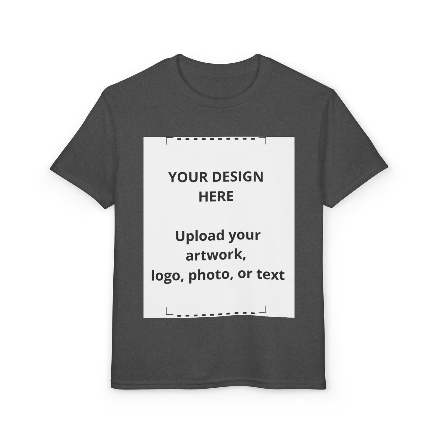 Youth T-Shirt — Customizable Youth DryBlend Tee (Upload Your Design)