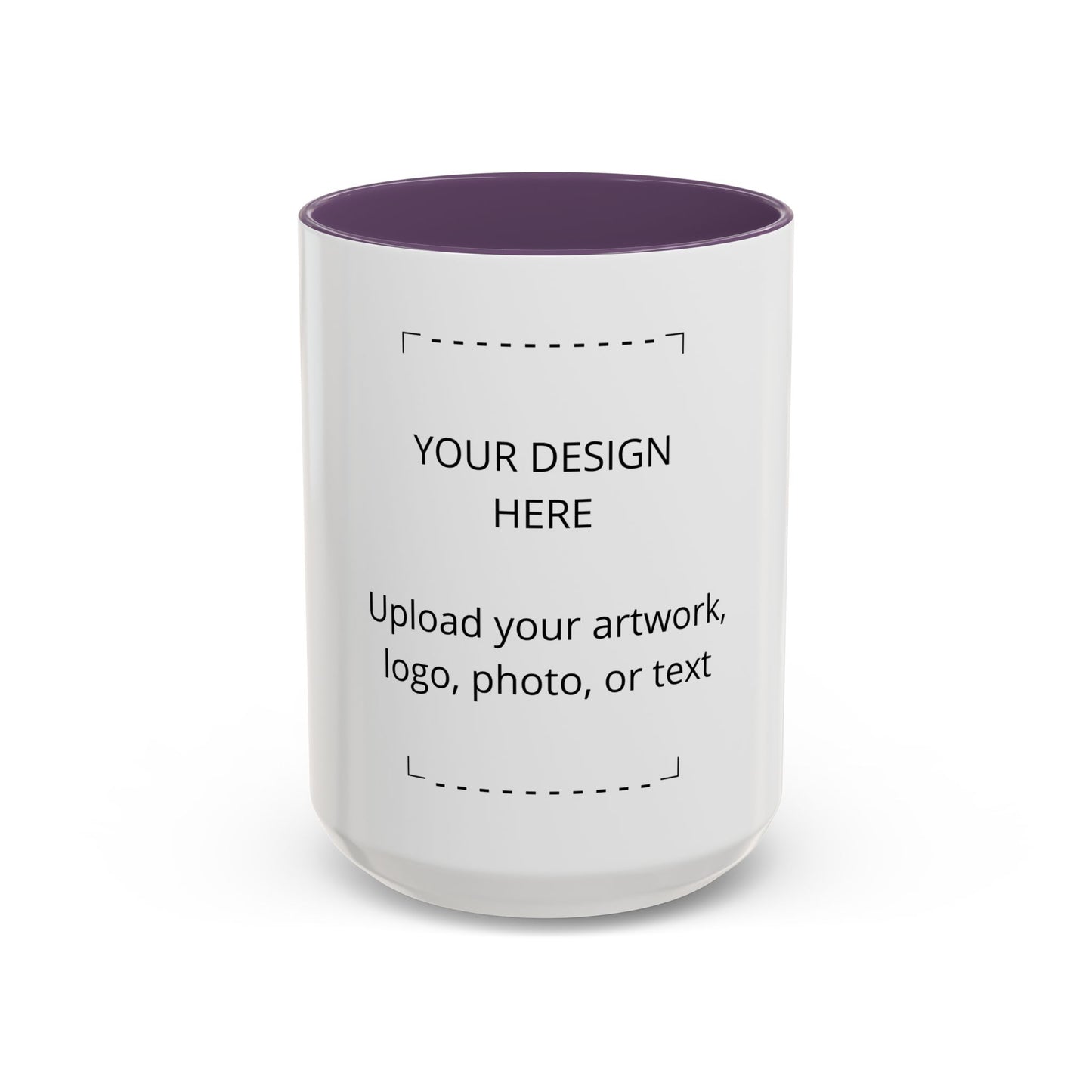 Accent Coffee Mug — Customizable Two-Tone 11/15oz Ceramic Mug