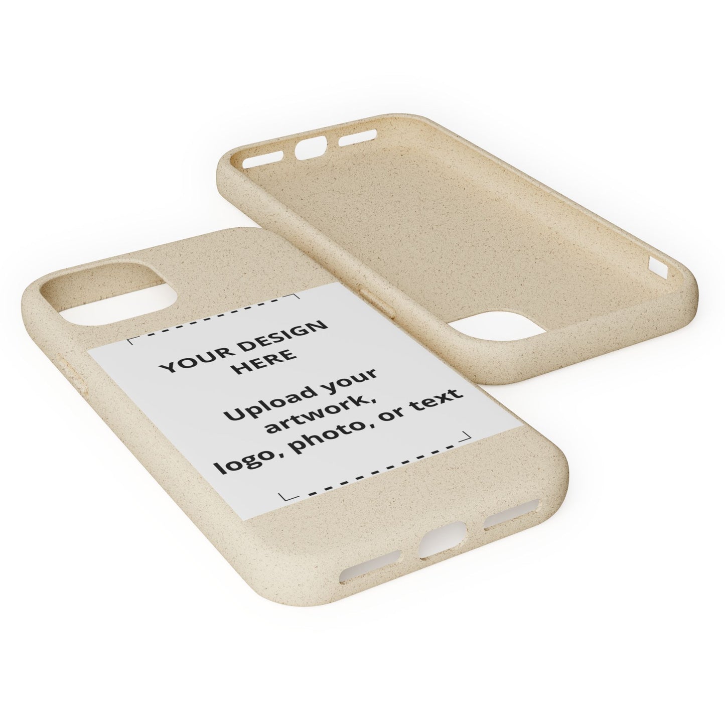 Biodegradable Custom Phone Case — Eco-Friendly Personalized iPhone Cover