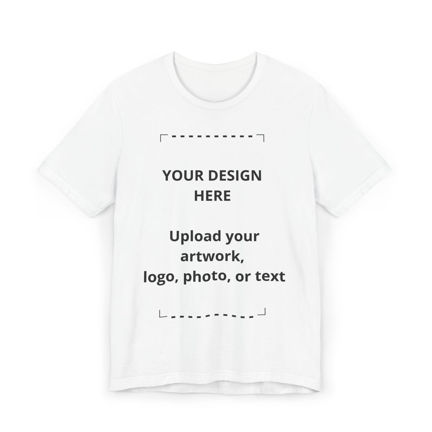 Customizable T-Shirt — Upload Your Design, Logo or Photo