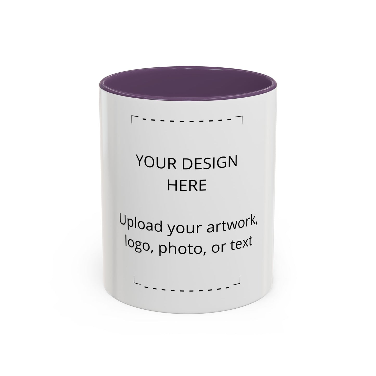 Accent Coffee Mug — Customizable Two-Tone 11/15oz Ceramic Mug