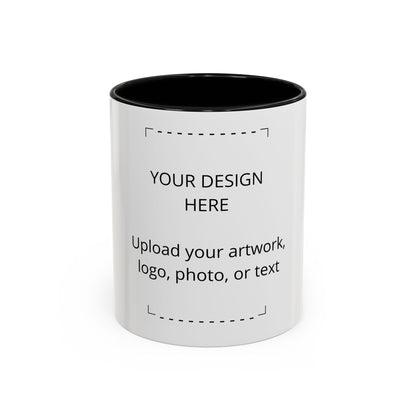 Accent Coffee Mug — Customizable Two-Tone 11/15oz Ceramic Mug