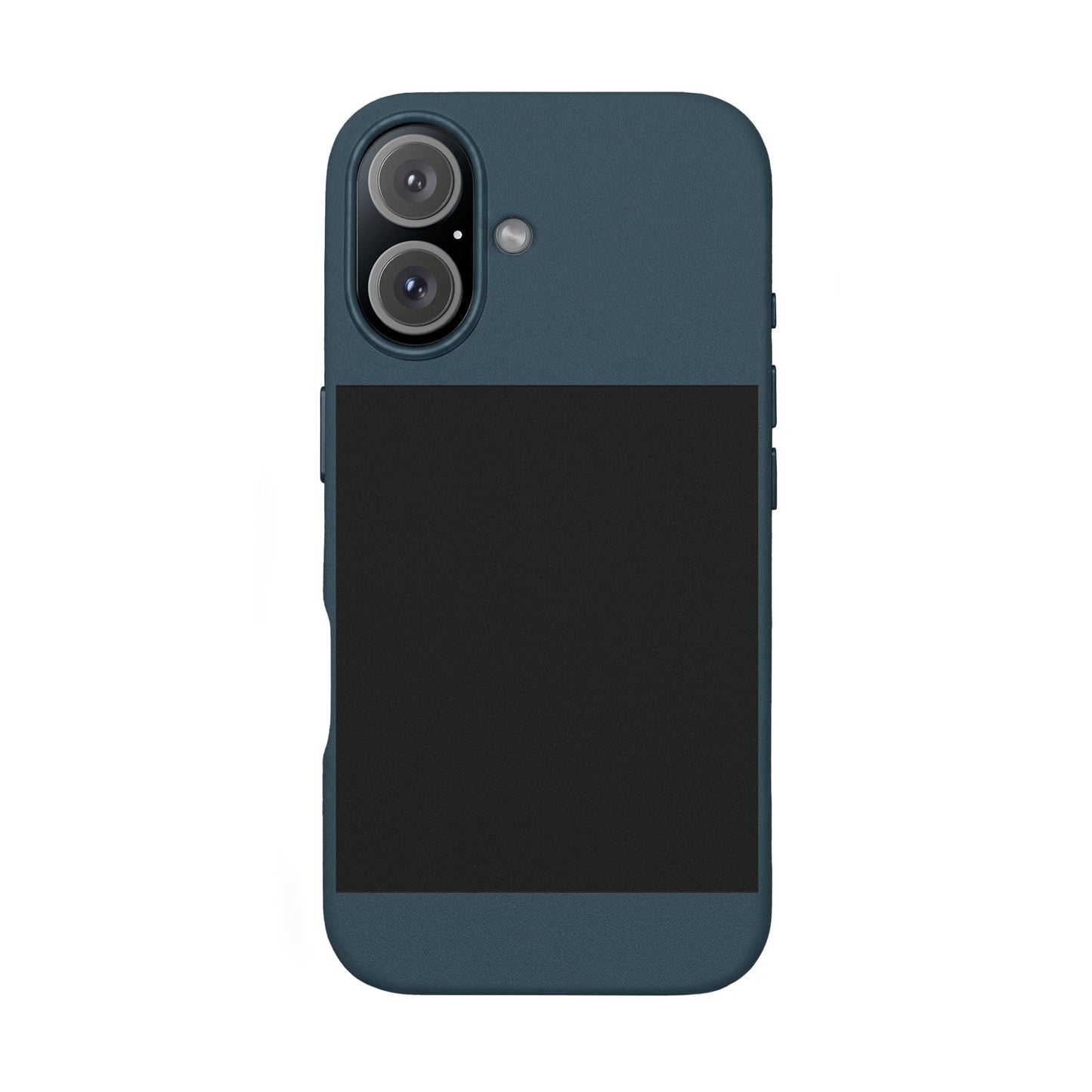 Engravable PU Leather Phone Case — Custom Minimalist Protective Cover