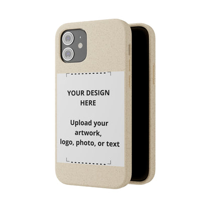Biodegradable Custom Phone Case — Eco-Friendly Personalized iPhone Cover
