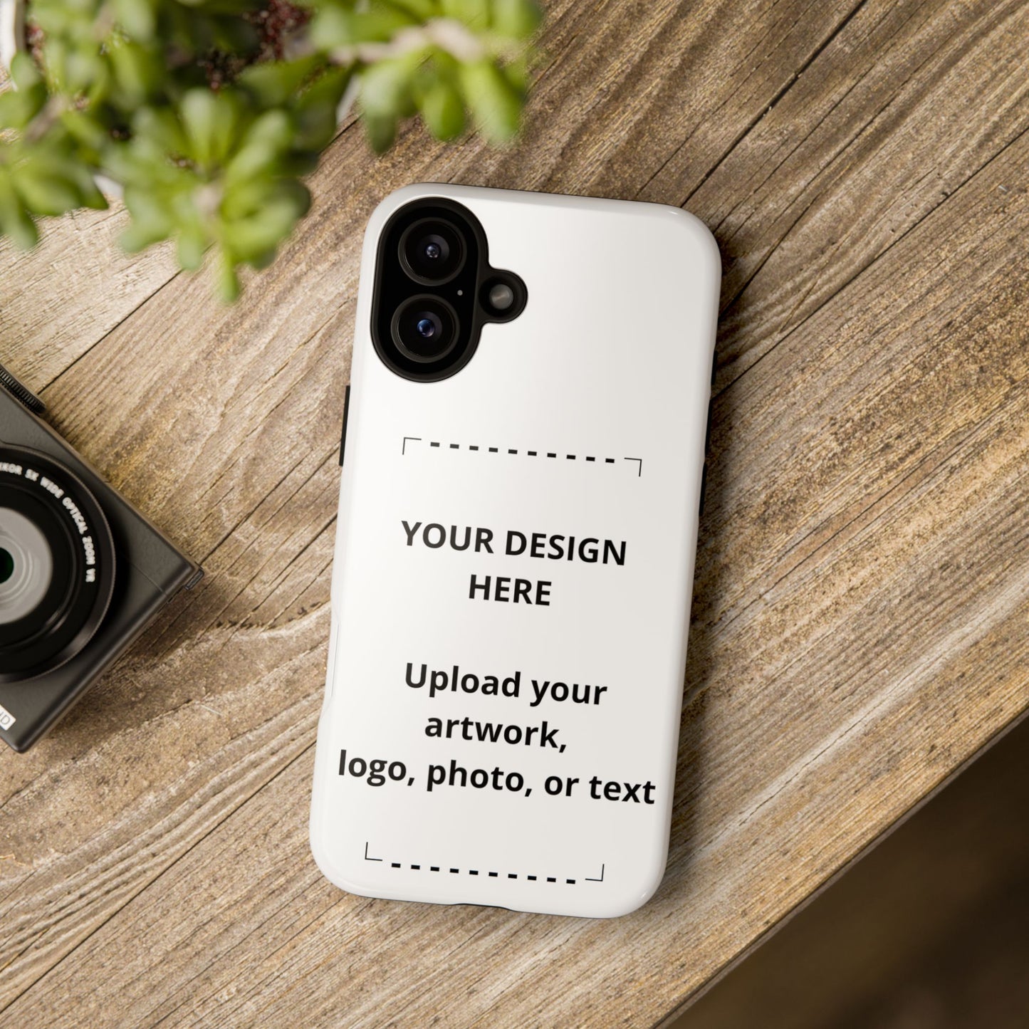Custom Tough Phone Case — Personalized Protective Phone Cover