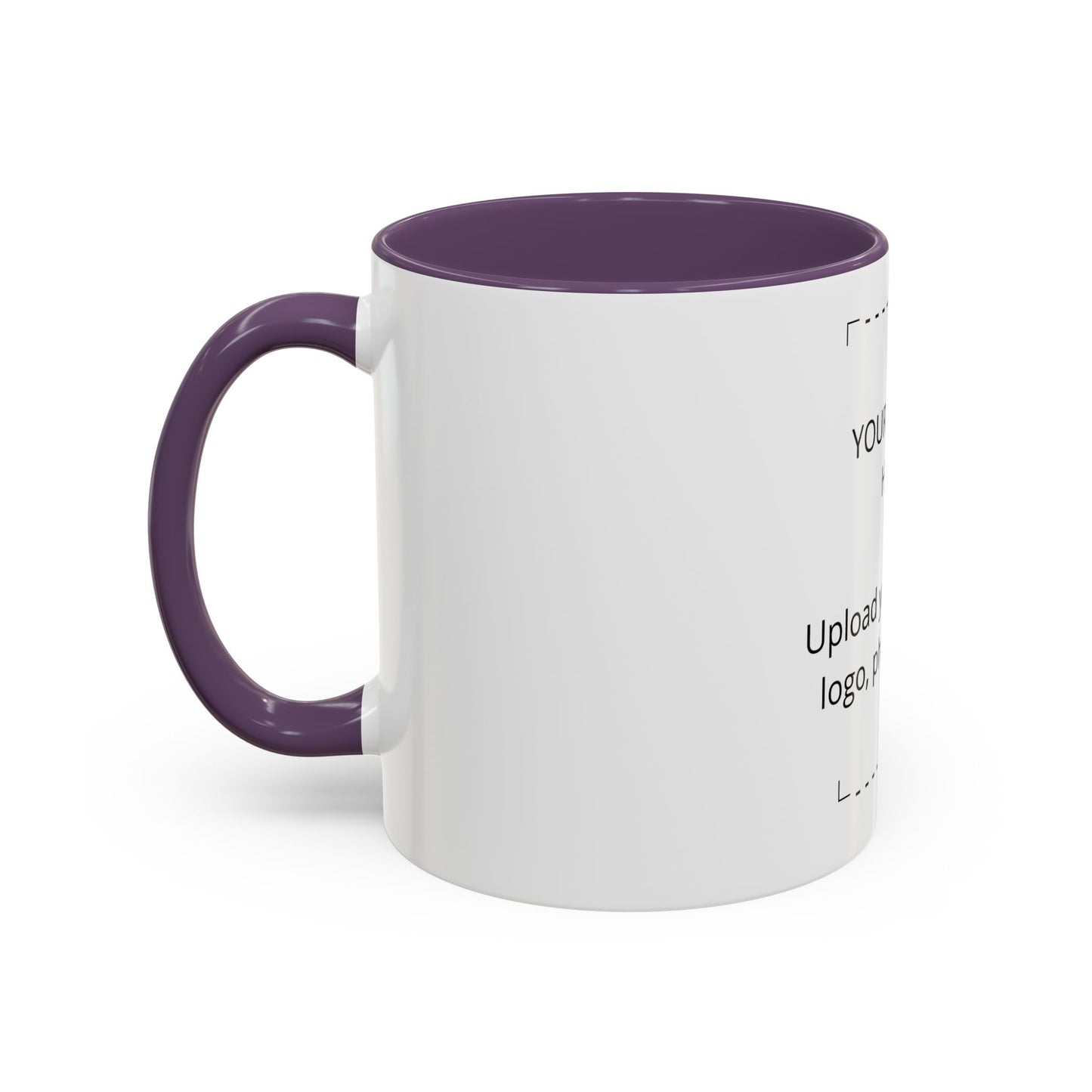 Accent Coffee Mug — Customizable Two-Tone 11/15oz Ceramic Mug